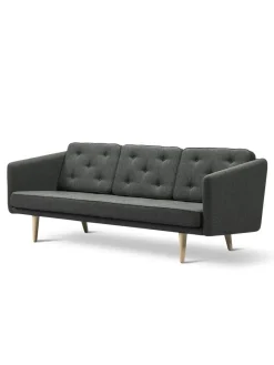 No. 1 Sofa 3-personers, Fiord af Børge Mogensen<Fredericia Furniture Clearance