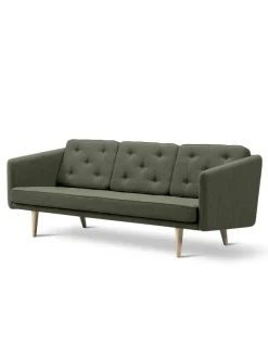 No. 1 Sofa 3-personers, Fiord af Børge Mogensen<Fredericia Furniture Clearance