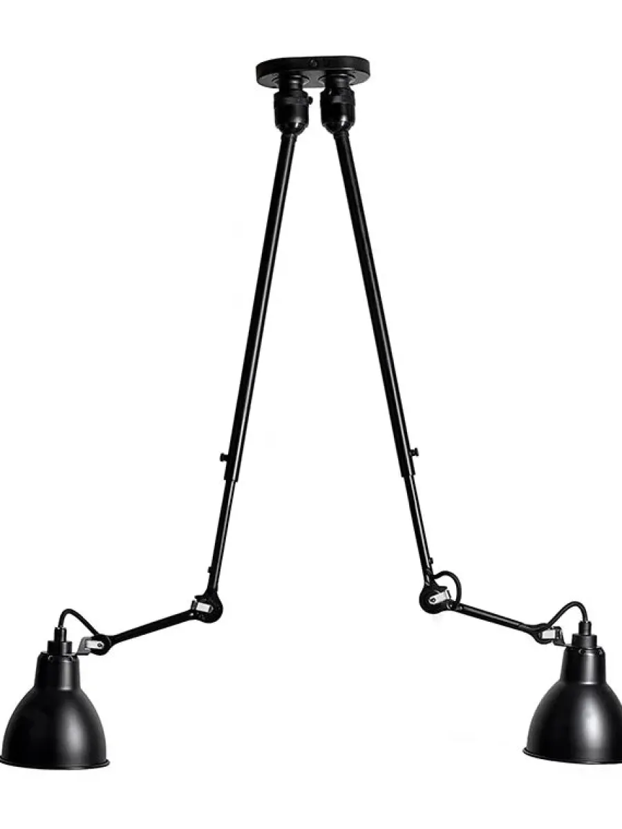 Nr. 302 dobbelt loftlampe fra<Lampe Gras Hot