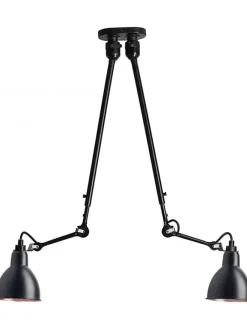 Nr. 302 dobbelt loftlampe fra<Lampe Gras Hot