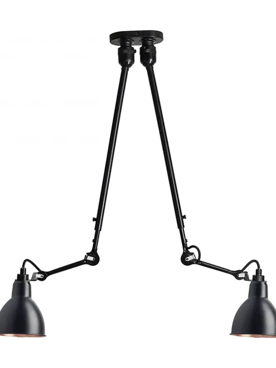 Nr. 302 dobbelt loftlampe fra<Lampe Gras Hot