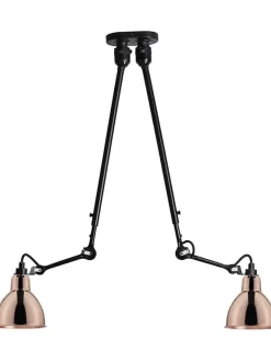 Nr. 302 dobbelt loftlampe fra<Lampe Gras Hot