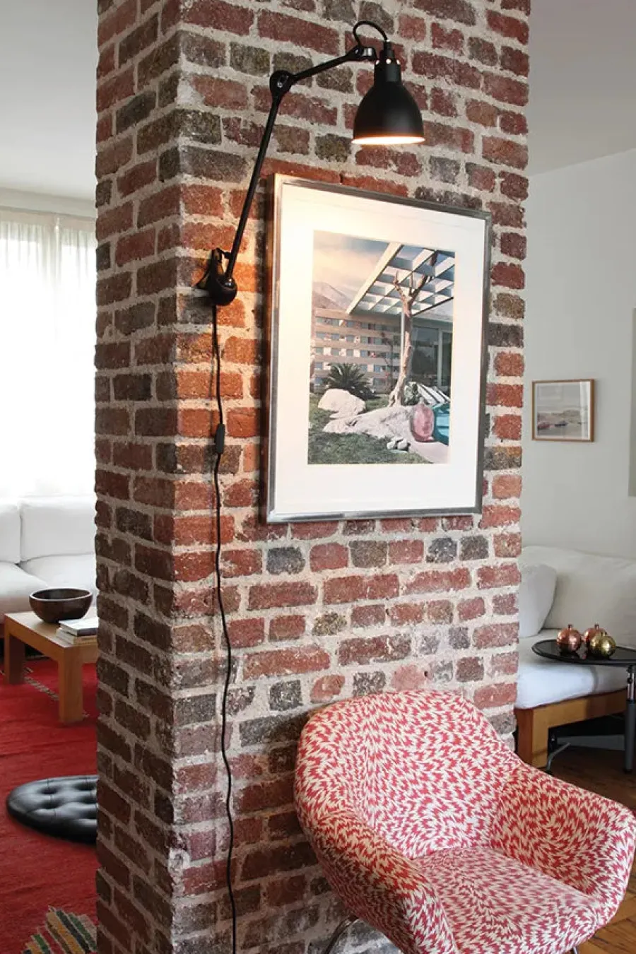 Nr. 222 væglampe fra<Lampe Gras