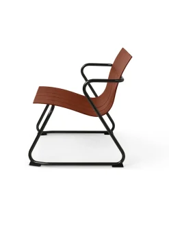 Ocean loungestol, sort fra<Mater Online