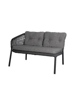 Ocean 2-pers. Sofa, højre modul, Soft Rope fra<Cane-line Clearance