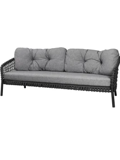 Ocean 3-pers. Sofa, soft rope fra<Cane-line Online