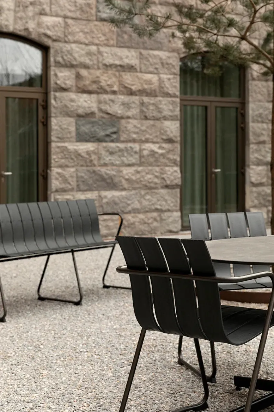 Ocean stol, sort fra<Mater Hot