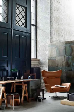 Oksen Lænestol af Arne Jacobsen<Fritz Hansen Best