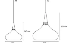 Orient Pendel, kobber fra<Fritz Hansen New