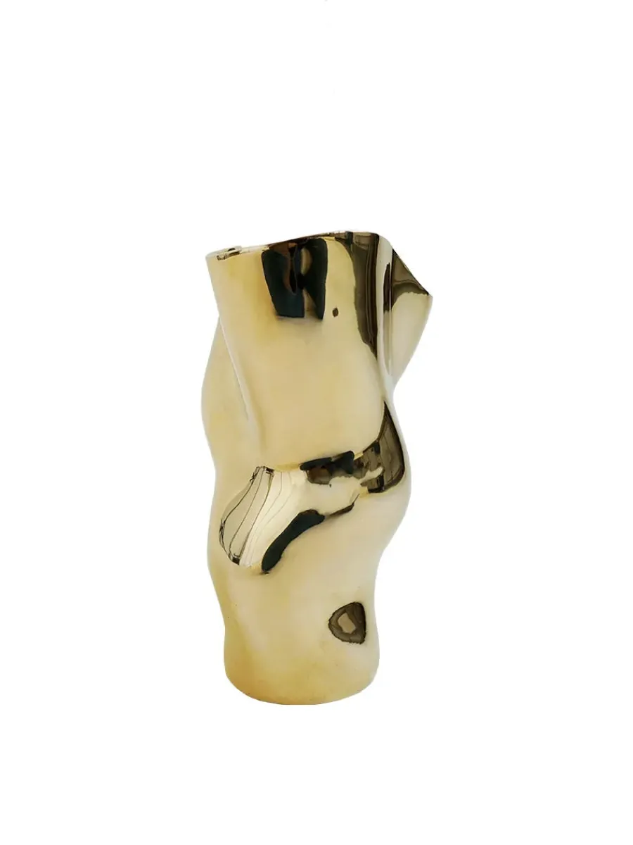Ostrea 25 Vase, gold fra<Hein Studio Best
