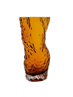 Ostrea Vase, amber fra<Hein Studio Sale