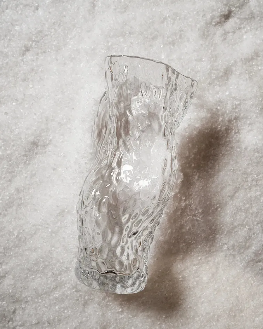 Ostrea Vase, klart glas fra<Hein Studio Online