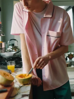 Outline Pyjama S/S Shirt fra<HAY Outlet