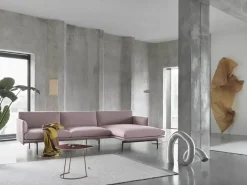 Outline sofa / Chaiselongue fra<Muuto Discount