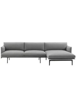 Outline sofa / Chaiselongue fra<Muuto Discount