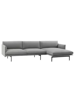Outline sofa / Chaiselongue fra<Muuto Discount