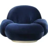Pacha Lounge Chair w. Armrest, swivel, fra<GUBI Outlet