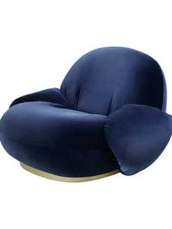 Pacha Lounge Chair w. Armrest, swivel, fra<GUBI Outlet