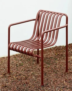 Palissade Dining Armchair, iron red fra<HAY Online