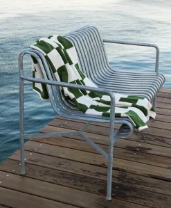 Palissade Dining Bench, hot galvanised fra<HAY Hot