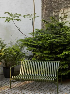 Palissade Dining Bench, hot galvanised fra<HAY Hot