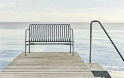 Palissade Dining Bench, sky grey fra<HAY Online