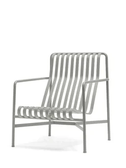 Palissade Lounge Chair High, sky grey fra<HAY