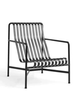 Palissade Lounge Chair High, sky grey fra<HAY