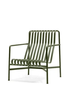 Palissade Lounge Chair High, olive fra<HAY Online