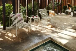 Palissade Lounge Chair Low, hot galvanised fra<HAY Hot