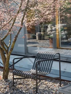 Palissade Lounge Chair Low, olive fra<HAY New