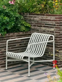 Palissade Lounge Chair Low, olive fra<HAY New