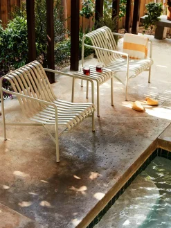 Palissade Lounge Chair Low, olive fra<HAY New