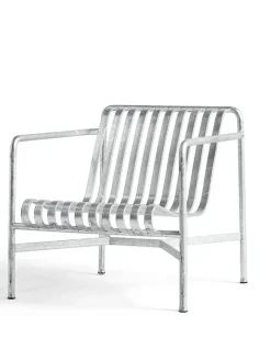 Palissade Lounge Chair Low, sky grey fra<HAY