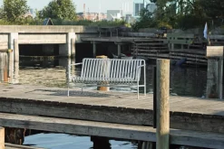 Palissade Lounge Sofa, Deep Blue fra<HAY Clearance