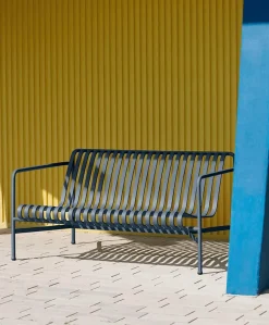 Palissade Lounge Sofa, hot galvanised fra<HAY