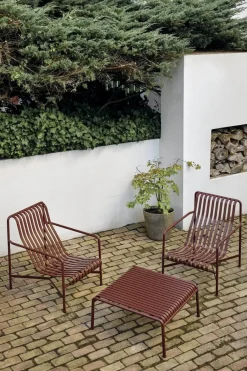 Palissade Low Table, hot galvanised fra<HAY