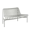 Palissade Park Dining Bench, out, sky grey fra<HAY Online