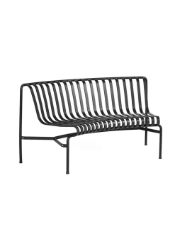 Palissade Park Dining Bench, in, sky grey fra<HAY