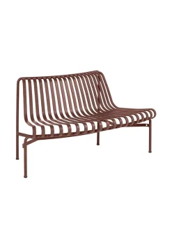 Palissade Park Dining Bench, out, iron red fra<HAY Outlet