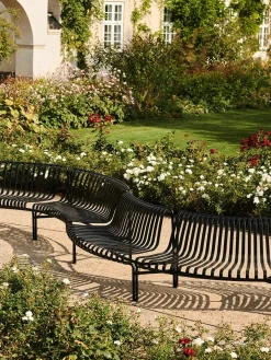 Palissade Park Dining Bench, out, olive fra<HAY Best