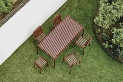 Palissade Table 170x90, iron red fra<HAY Outlet