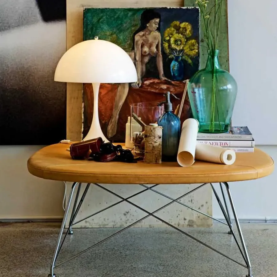 Panthella 400 bordlampe af Verner Panton<Louis Poulsen Hot