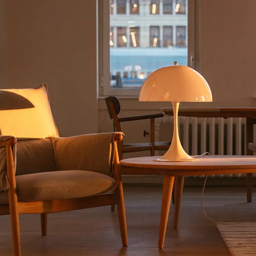 Panthella 400 bordlampe af Verner Panton<Louis Poulsen Hot