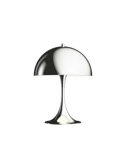 Panthella 250 bordlampe, krom af Verner Panton<Louis Poulsen