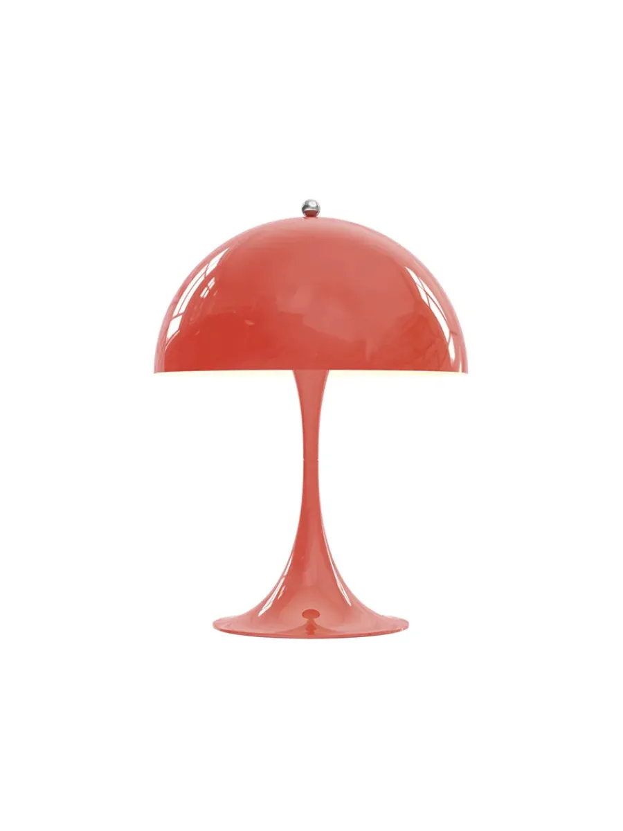 Panthella 250 bordlampe, krom af Verner Panton<Louis Poulsen