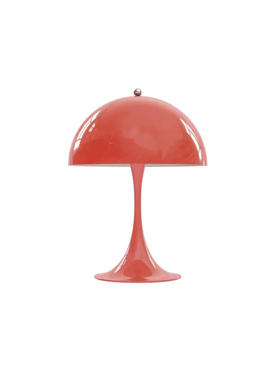 Panthella 250 bordlampe, krom af Verner Panton<Louis Poulsen