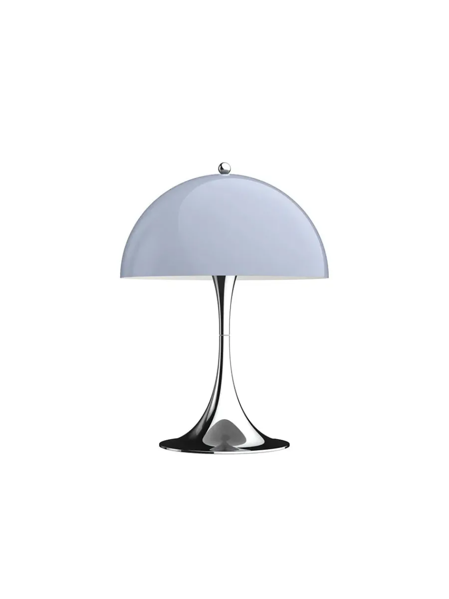 Panthella 250 bordlampe, krom af Verner Panton<Louis Poulsen