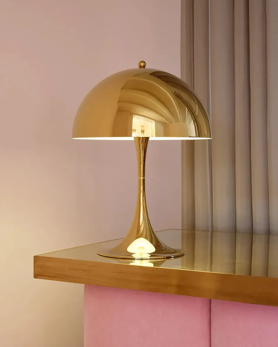 Panthella 320 bordlampe, messing af Verner Panton<Louis Poulsen Discount