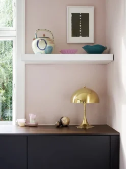 Panthella 320 bordlampe, messing af Verner Panton<Louis Poulsen Discount